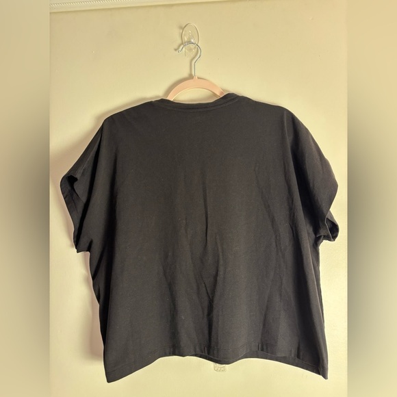 Balmain Black Crop Top with Pearl and Gold Embellishments, Size XXL - Picture 7 of 7